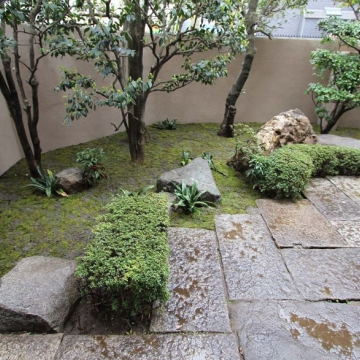 壁景のある庭　渋谷区サムネイル